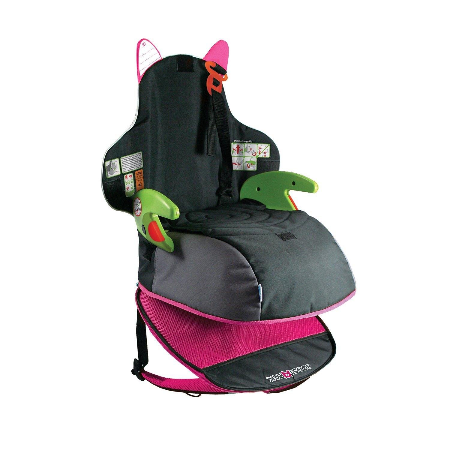 Автокресло-рюкзак trunki boostapak, черно-розовый, 0046-gb01 0046-GB01  купить по низкой цене в интернет-магазине МаМаМа.РФ